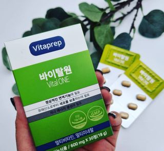 뉴트리션팩토리 비타프렙 바이탈원 종합비타민 멀티비타민 600mg — 5점을 준 리뷰어가 2021년 10월 올린 사용 사진
