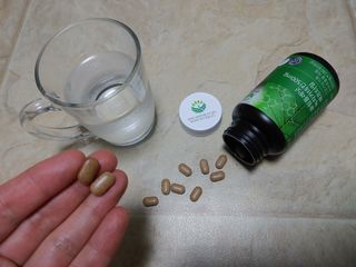 슬림플래닛 녹차카테킨 500mg 애프터밀 — 5점을 준 리뷰어가 2021년 9월 올린 사용 사진