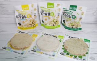 굽네몰 [굽네] 탱글탱글 닭가슴살볼 3종, 닭가슴살 오븐 스테이크 3종 — 5점을 준 리뷰어가 2021년 5월 올린 사용 사진