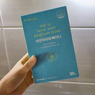 메디포스트 모비타 바디코드 식이섬유 차전자피에 빠지다 30포 — 5점을 준 리뷰어가 2022년 12월 올린 사용 사진