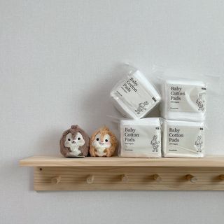 디어엘로디 프리미엄 유기농 베이비 솜티슈 40매 3 + 1 PACK — 5점을 준 리뷰어가 2021년 3월 올린 사용 사진