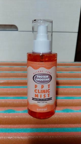 썸헤어 / SUMHAIR [썸헤어] 프로틴 스무디 클리닉 미스트 150ml — 5점을 준 리뷰어가 2021년 6월 올린 사용 사진