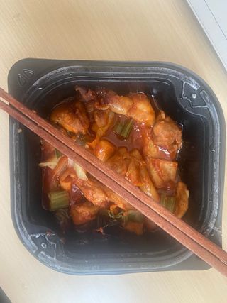 한성기업 무볼레 닭떡볶이+해물떡볶이 2종 세트 — 5점을 준 리뷰어가 2021년 10월 올린 사용 사진