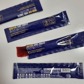 참앤들황토농원 맛있게 탱글탱글! 탱글석류 어린저분자 콜라겐 젤리스틱 1박스 ♥총 50포♥ — 5점을 준 리뷰어가 2023년 2월 올린 사용 사진