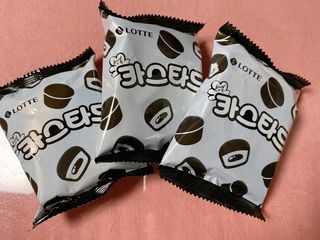 롯데제과 까망카스타드 더블초코 — 5점을 준 리뷰어가 2021년 5월 올린 사용 사진