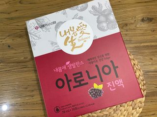 서울약사신협_내몸애생발란스아로니아_70ml x 30포 — 5점을 준 리뷰어가 2021년 7월 올린 사용 사진