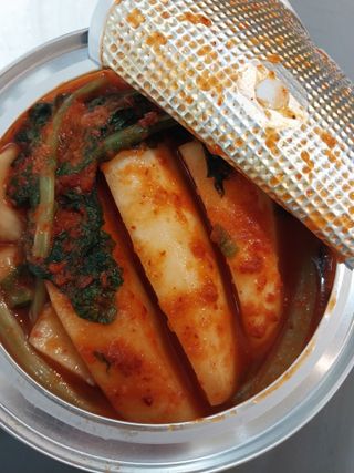 셰프애찬 알타리김치 총각김치 1kg — 5점을 준 리뷰어가 2022년 10월 올린 사용 사진
