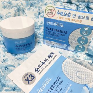 메디힐 워터마이드 포어 타이트닝 에센스 패드 — 5점을 준 리뷰어가 2021년 9월 올린 사용 사진
