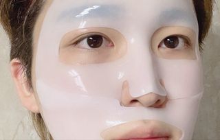 101스킨 영앤리치 하이드로겔 마스크팩 — 5점을 준 리뷰어가 2021년 3월 올린 사용 사진