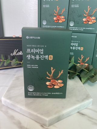 서울약사신협 약사신협_생녹용 진액_70ml x 30포 — 5점을 준 리뷰어가 2021년 7월 올린 사용 사진