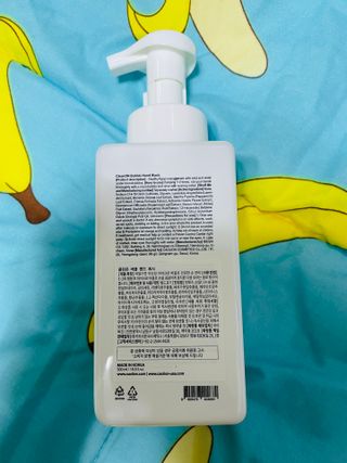 카오리온코스메틱스 클린온 버블 핸드 워시 500ml — 5점을 준 리뷰어가 2021년 8월 올린 사용 사진