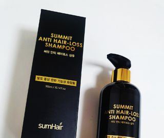 썸헤어 / SUMHAIR 썸헤어  써밋 안티 헤어로스 샴푸+트리트먼트 — 5점을 준 리뷰어가 2021년 6월 올린 사용 사진