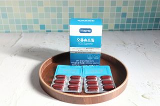 뉴트리션팩토리 비타프렙 오큐슈프림 루테인 오메가3 1050mg — 5점을 준 리뷰어가 2021년 10월 올린 사용 사진