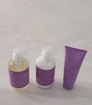 빅그린 베이비라인 3종세트 - 샴푸앤바디워시500ml,올인원로션500ml,바디크림170ml — 5점을 준 리뷰어가 2022년 11월 올린 사용 사진