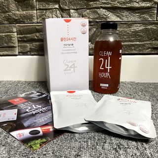 클린24시간 1BOX(5포) + 전용보틀(500ml) — 4.5점을 준 리뷰어가 2022년 10월 올린 사용 사진