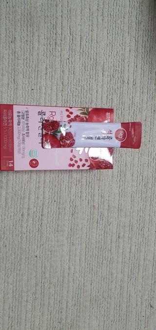 함초록 Rg+ 석류콜라겐젤리 — 5점을 준 리뷰어가 2021년 3월 올린 사용 사진