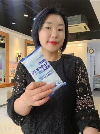 서울약사신협_포스트바이오틱스패밀리_5g x 100포 — 5점을 준 리뷰어가 2021년 5월 올린 사용 사진