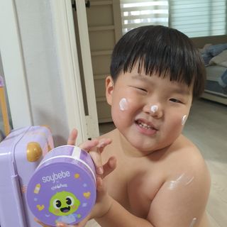 소이베베X신비아파트 세라마이드 울트라 아토 고보습 크림 — 5점을 준 리뷰어가 2023년 3월 올린 사용 사진