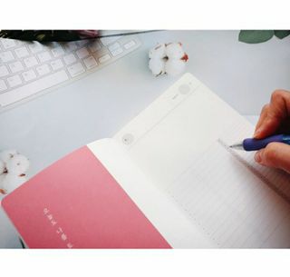 응원과 위로가 필요한 당신에게  리훈 하고싶은말 스터디 플래너 — 5점을 준 리뷰어가 2021년 4월 올린 사용 사진