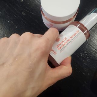 아이앤립 / EYENLIP 아이앤립 연어오일 리바이탈라이징 토너+앰플+크림 3종 세트 — 5점을 준 리뷰어가 2021년 5월 올린 사용 사진