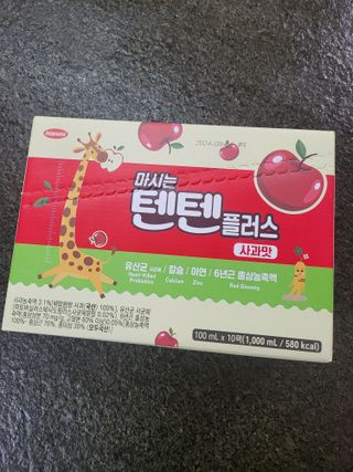 나우캠페인용 [한미사이언스] 우리 아이 튼튼, 엄마 마음 든든! 마시는텐텐 플러스 (100ml*10입) — 5점을 준 리뷰어가 2023년 10월 올린 사용 사진