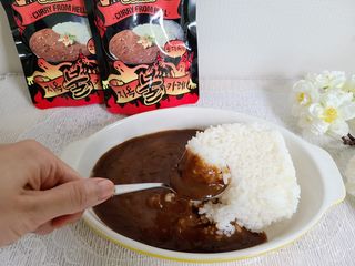 불타 지옥불카레 불지옥맛 180g x 3봉 — 5점을 준 리뷰어가 2021년 6월 올린 사용 사진