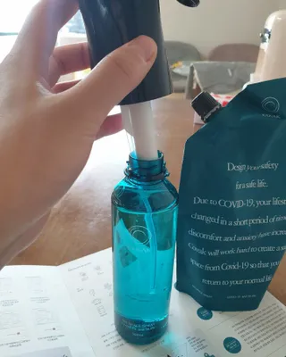코박 스프레이 살균수  500ml 세트 — 5점을 준 리뷰어가 2022년 6월 올린 사용 사진