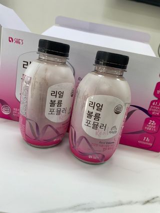 래디 리얼볼륨포뮬러 1박스(8개입) — 5점을 준 리뷰어가 2022년 3월 올린 사용 사진