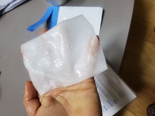 제로이드 수딩 시트 마스크 — 5점을 준 리뷰어가 2022년 4월 올린 사용 사진