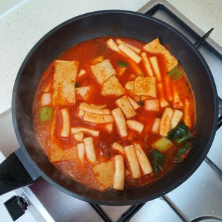 응큼떡볶이 — 5점을 준 리뷰어가 2021년 3월 올린 사용 사진