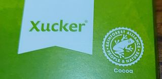 당류2g 자일리톨로 단맛을낸 슈카 퓨어비건 무설탕초콜릿 Xucker vegan 2개입 — 5점을 준 리뷰어가 2021년 4월 올린 사용 사진