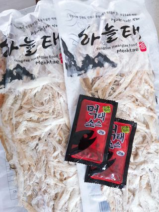 [오늘바스켓] 용대리 손질하늘태 130g — 5점을 준 리뷰어가 2021년 6월 올린 사용 사진