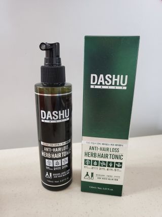 다슈코리아 다슈 데일리 안티 헤어로스 허브 헤어토닉 150ml — 5점을 준 리뷰어가 2021년 2월 올린 사용 사진
