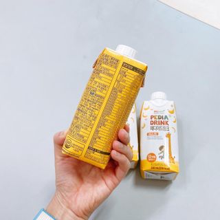 메디웰 페디아드링크 미니 바나나맛 — 4.5점을 준 리뷰어가 2021년 7월 올린 사용 사진