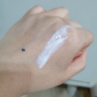 스킨큐어 산다화 유기농 레몬썬크림 — 5점을 준 리뷰어가 2022년 4월 올린 사용 사진