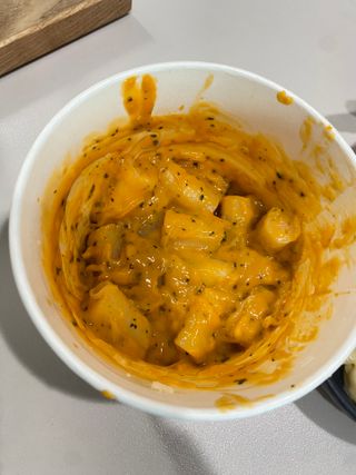 나우  [요리궁리] B타입 ( 매콤, 치즈, 매콤까르보 ) 꽃떡볶이 6개입 세트 — 4점을 준 리뷰어가 2025년 3월 올린 사용 사진
