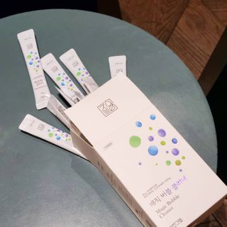 자연그램 매직버블클리너 스틱형 30포 — 3점을 준 리뷰어가 2021년 2월 올린 사용 사진