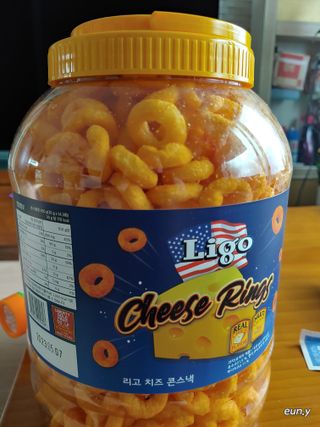 리고 치즈링 430g — 5점을 준 리뷰어가 2022년 9월 올린 사용 사진
