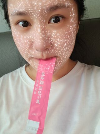 필리브 비주얼 브이스틱 — 5점을 준 리뷰어가 2021년 6월 올린 사용 사진