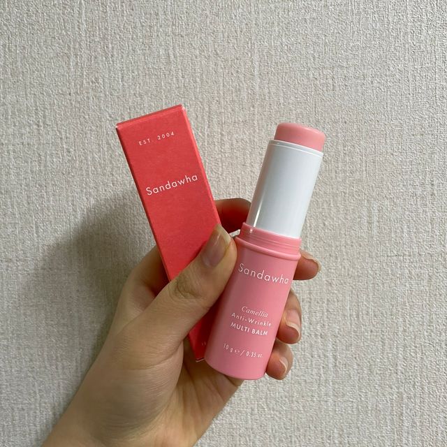 산다화 카멜리아 안티 링클 멀티밤 리뷰 사진