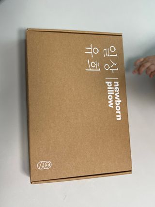 일상유희 newborn 뉴본필로우 아기두상관리베개 — 5점을 준 리뷰어가 2023년 1월 올린 사용 사진