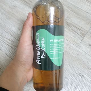 와프랩 운동하는 여성을 위한 더블유 미세먼지 세정 약산성 천연유래 샴푸 — 5점을 준 리뷰어가 2022년 3월 올린 사용 사진