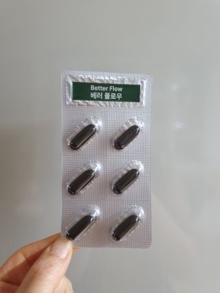 소담스퀘어 상암 [혈행,혈압,중성지질 케어] 약사가 깨끗한 원료만을 엄선해 만든 베러플로우 — 4점을 준 리뷰어가 2023년 1월 올린 사용 사진