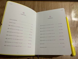 리훈 2023년 이야기다이어리 숏 날짜형 — 5점을 준 리뷰어가 2023년 1월 올린 사용 사진