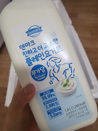 프리_[덴마크] 진하고 더 고소한 플레인 요거트 1.8L — 5점을 준 리뷰어가 2025년 5월 올린 사용 사진
