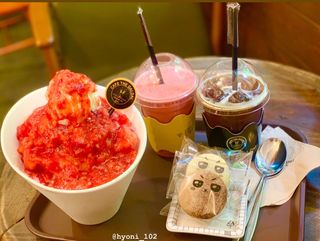 카페 더달달 [카페더달달 ] 빙수 택 1 + 음료 2잔 + 마카롱2개 — 4점을 준 리뷰어가 2021년 7월 올린 사용 사진