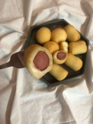 Dog&Ball 독앤볼 [Dog&Ball] 미니찹쌀볼도그 찹쌀치즈볼 — 5점을 준 리뷰어가 2021년 10월 올린 사용 사진