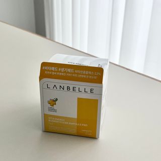 랑벨 비타 에너지 잡티 앰플 패드 65매 (투명하고 밝은 얼굴 광채패드) — 5점을 준 리뷰어가 2022년 6월 올린 사용 사진
