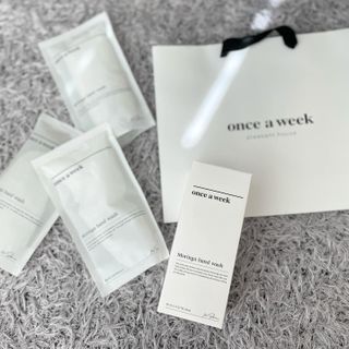 원스어윅 핸드워시 모링가향 본품1 + 리필파우치3 — 5점을 준 리뷰어가 2021년 1월 올린 사용 사진