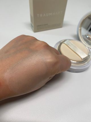 [트라움하프트] 컴포트 핏 쿠션 — 5점을 준 리뷰어가 2022년 11월 올린 사용 사진